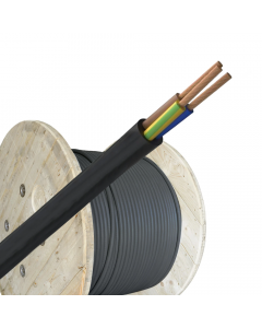 Helukabel VMVL (H05VV-F) kabel 3x1mm2 zwart per rol 500 meter