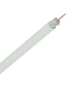 Bedea Telass100 coax kabel PVC wit per meter (10300100)