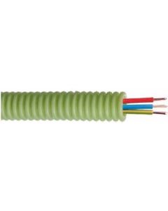 Green flex flexibele buis 16mm data U/UTP CAT6 rol 100 meter (HFUTP6)