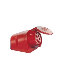 SIROX CEE wandcontactdoos 16A 5-polig 400V 6H IP44 rood (601.156)