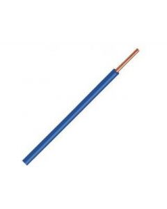 Waskönig+Walter VD draad 2,5mm2 blauw rol 100 meter