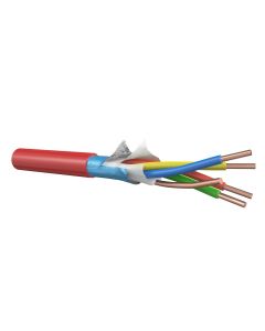 Signaalkabel 1x2x0,8 mm E60 rood - rol van 100 meter