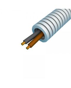 Snelflex flexibele buis VD draad 1x2,5 en 1x1,5 mm - 16 mm rol 100 meter (SF25/15Z)