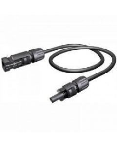 Solar kabel 6mm zwart 2 meter met MC4 connectoren