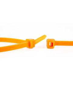 WKK tie wraps 2.5x200mm oranje - per 100 stuks (110122371)