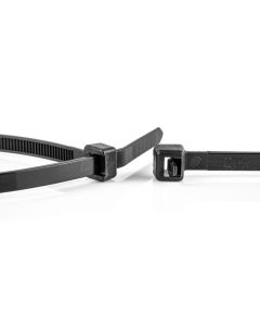 WKK tie wraps 2.5x100mm hittebestendig (120°C) zwart - per 100 stuks (12032071)