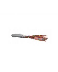 Signaalkabel 4x0,8 mm grijs - rol van 100 meter