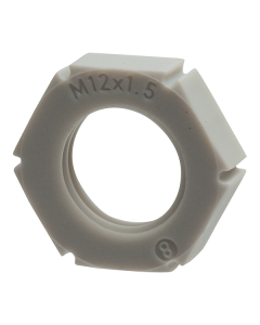 Wiska moer M12x1,5 mm grijs (EMUG12)