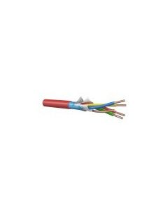 Signaalkabel 2x2x1,5 mm E60 rood - rol van 100 meter