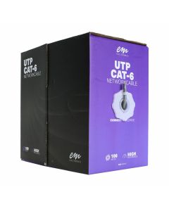 EMhub UTP CAT6 kabel rol van 100 meter
