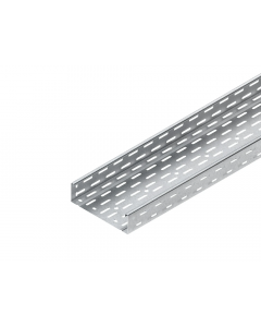 Niedax RLC kabelgoot geperforeerd met koppelstuk staal 60x150mm (HxB) - lengte van 3 meter (160147)