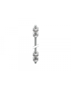 Niedax M 10/300 draadstang inclusief moeren (150833)