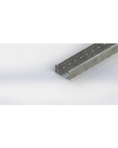 Niedax RLUC kabelgoot gesloten staal 60x120mm (HxB) - lengte van 3 meter (160160)