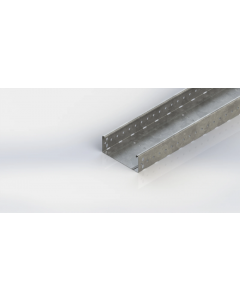 Niedax RLUC kabelgoot gesloten staal 60x150mm (HxB) - lengte van 3 meter (160157)