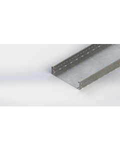 Niedax RLUC kabelgoot gesloten staal 60x250mm (HxB) - lengte van 3 meter (160158)