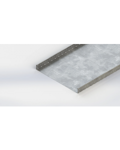 Niedax RLUC kabelgoot gesloten staal 60x600mm (HxB) - lengte van 3 meter (160156)