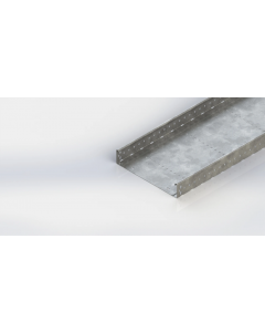 Niedax RLUC kabelgoot gesloten staal 60x300mm (HxB) - lengte van 3 meter (160153)