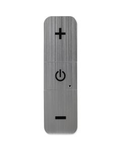 iONLED universele snoerdimmer LED profi 0,3-50W 230V - wit/RVS (ISD-50W-RVS-White)