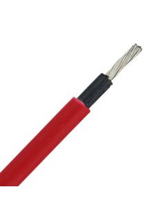 solar kabel 4mm rood per meter