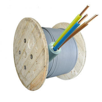 YMVK kabel 3x2.5 per haspel 1000 meter