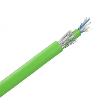 Dynamic signaalgrondkabel VO-JY(st)Y 3x2x0.8mm Dca-s2,d0,a3 groen per meter
