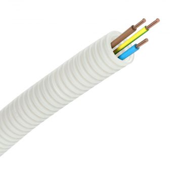 Snelflex flexibele buis VD draad 3G2.5mm2 - 16mm per rol 25 meter (SF3G25K)