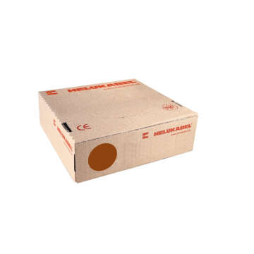 Helukabel montagedraad VDS 4mm2 (H07V-K) 70° bruin - per rol 100 meter (29164)
