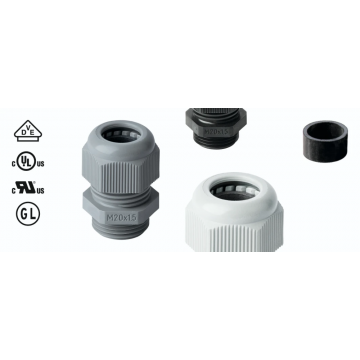 Jacob wartel M25 doorlaat 11-17mm grijs (50.625 PA7035)