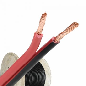 Helukabel luidsprekerkabel 2x0.5mm²  zwart/rood per haspel 500 meter