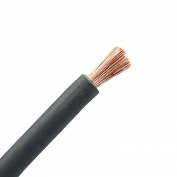 Dynamic laskabel ELFLEX 1x50mm² zwart per meter (PLAS069143)