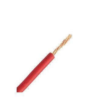 Helukabel montagedraad VDS 1mm2 (H05V-K) 70° rood - per rol 100 meter (29117)