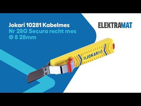 Miniatuur van Jokari Nr.28G secura met recht mes Ø 8-28mm (10281 VEX)