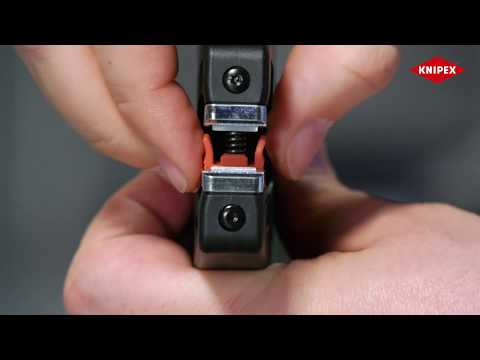 Miniatuur van KNIPEX striptang automatische 0.03–10mm² (1242195)