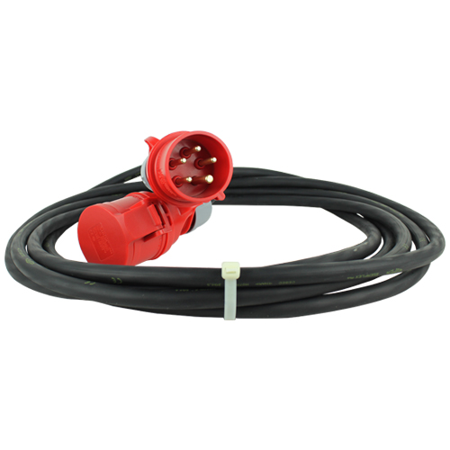 Miniatuur van Krachtstroomkabel 32A 20 meter H07RN-F 5x4 met CEE en contrastekker