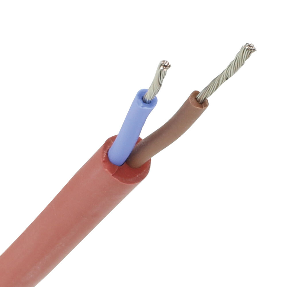 Miniatuur van Siliconenkabel SiHF 2x0.75mm² per rol 100 meter