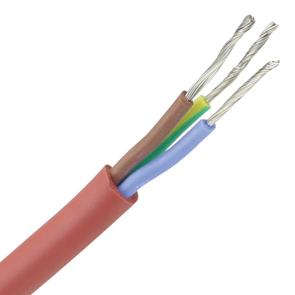 Miniatuur van Siliconenkabel SiHF 3x1mm² per rol 100 meter