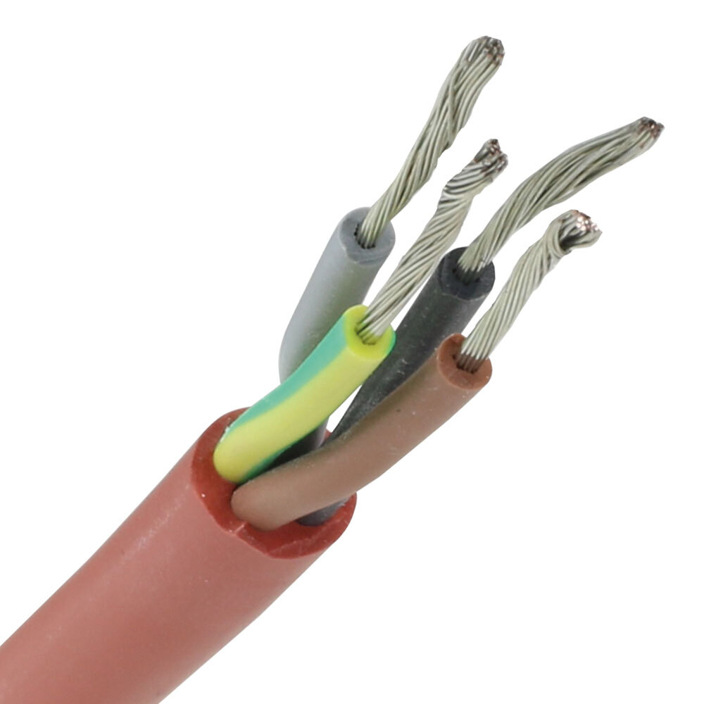 Miniatuur van Siliconenkabel SiHF 4x2.5mm² per meter