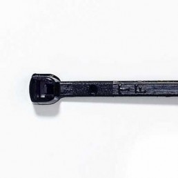 Miniatuur van Tie wraps 2.5x140mm zwart - per 100 stuks (55671)