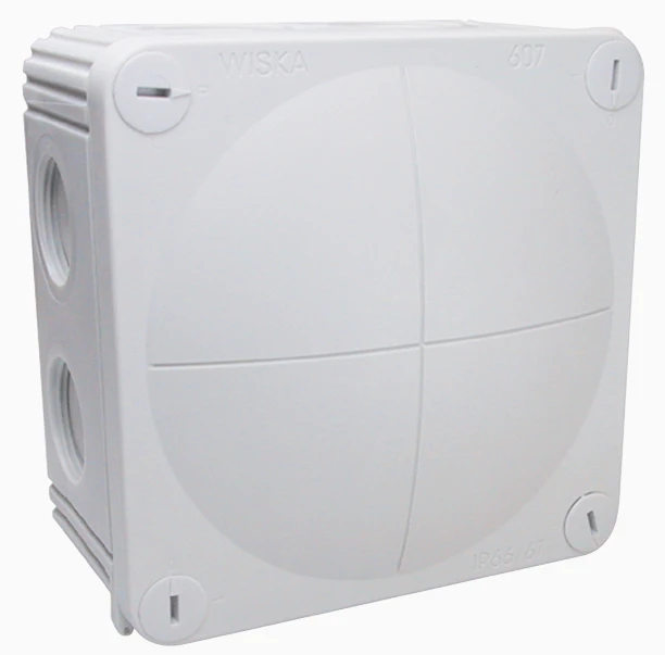 Miniatuur van Wiska kabeldoos 8-voudige invoer IP66 met 3x PG16 wartel - grijs (10060408)